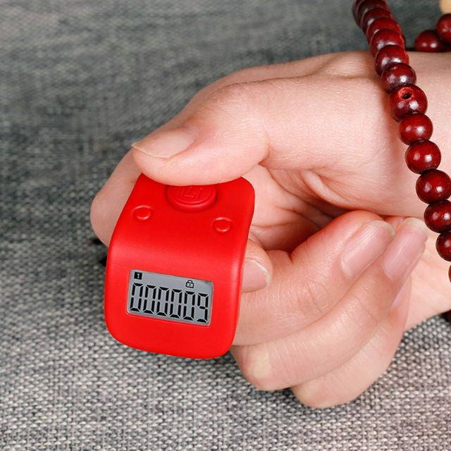 KL Stock Tasbih Digital Counter Electronic USB Rechargeable LED Mini Prayer Counter Clicker Tasbih Jari 计数器DoorGift