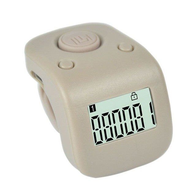 KL Stock Tasbih Digital Counter Electronic USB Rechargeable LED Mini Prayer Counter Clicker Tasbih Jari 计数器DoorGift