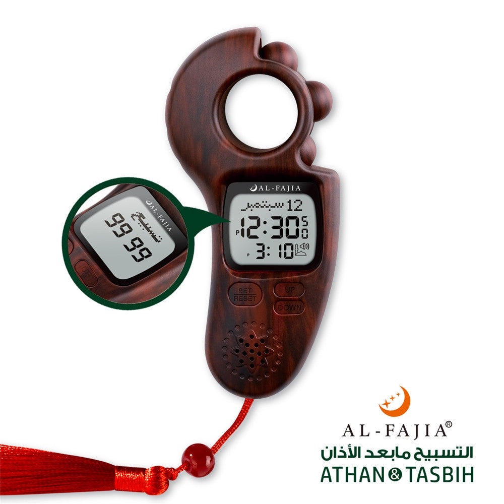 KL Stock Tasbih Digital Counter Electronic USB Rechargeable LED Mini Prayer Counter Clicker Tasbih Jari 计数器DoorGift