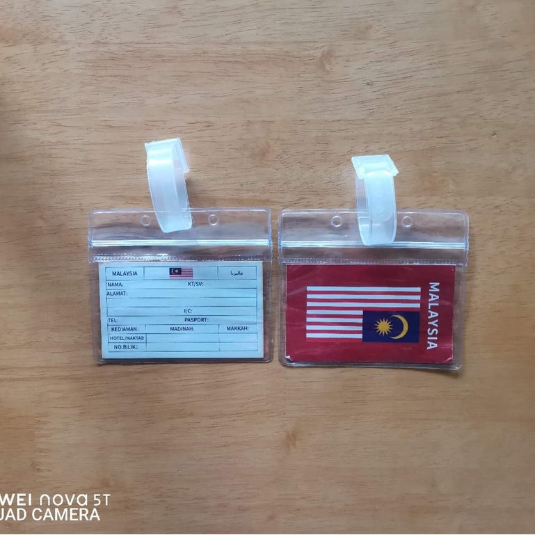 KL Stock Haji Tag Label Beg Nama Haji dan Umrah